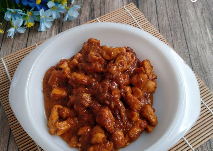 Sate Ayam Goreng Bumbu Kacang