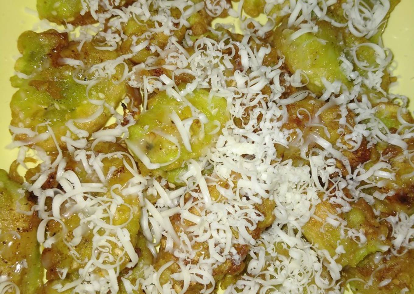 Pisang goreng wijen suju (susu keju)