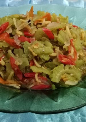 Foto resep Tumis Pare & Teri Medan