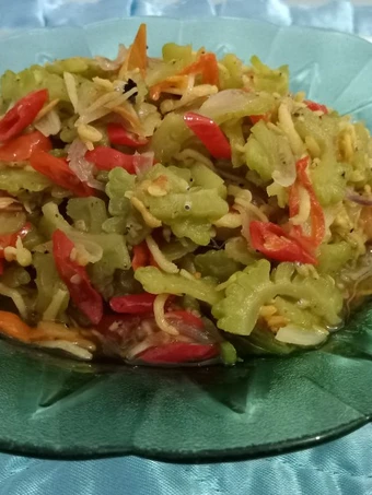 Langkah Gampang Membuat Resep Tumis Pare &amp; Teri Medan yang  Bikin Ketagihan Anti Ribet, Mantap Sekali