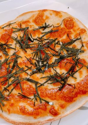 明太子烤餅 的食譜成品照片