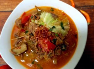 Foto resep Tongseng Kambing (daging dan jeroan)