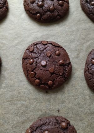 Mennyei duplacsokis keksz🤤🍫🍫 recept fotója