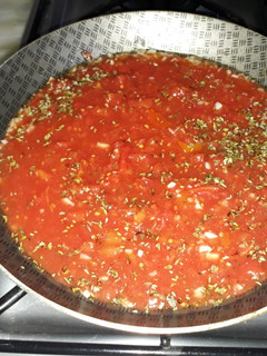 Una foto de Salsa para pizza