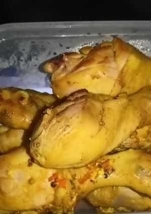 Foto resep 76. Ayam Ungkep Bumbu Kuning