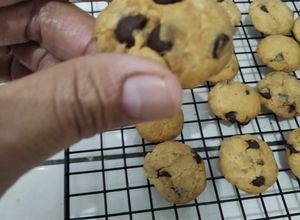 Gambar Biskut Choc Chip No butter