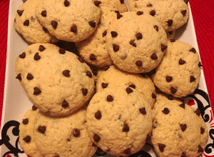 Una foto de Galletas con chispas de chocolate🍪