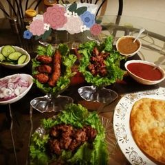 A picture of Bundu khan ka BBQ.