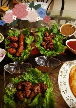 A picture of Bundu khan ka BBQ.