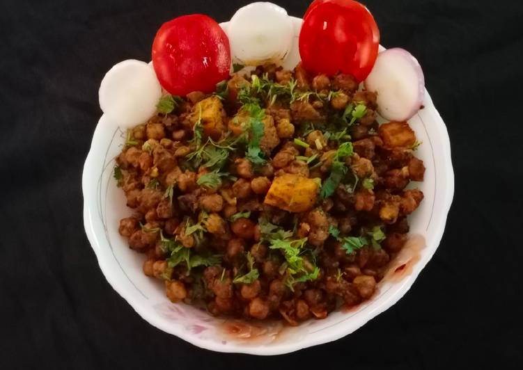 Recipe of Award-winning Fresh chana and aloo sabzi