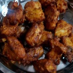A picture of Aar fish pakoda.