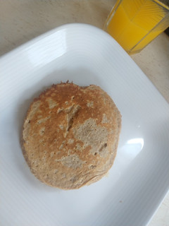 Una foto de Hotcakes de avena y plátano