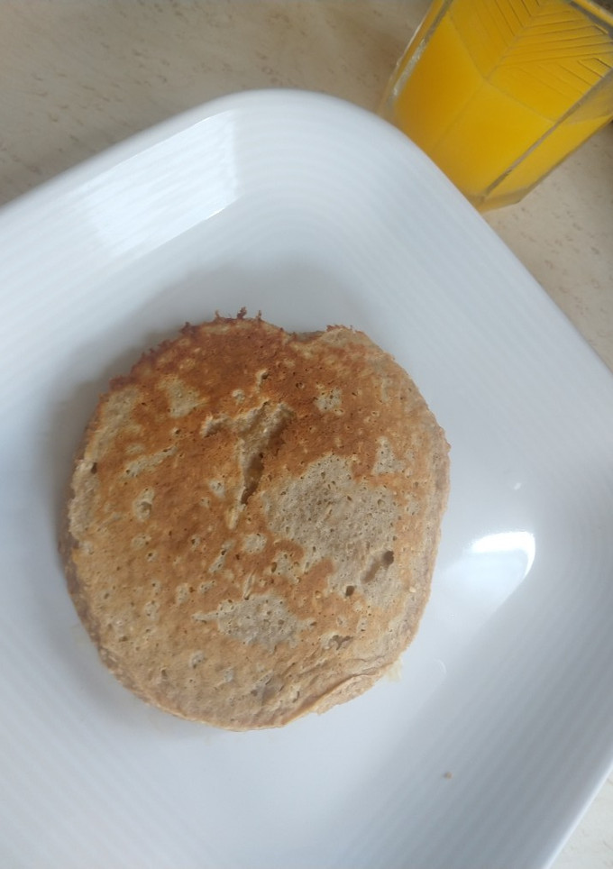 Una foto de Hotcakes de avena y plátano