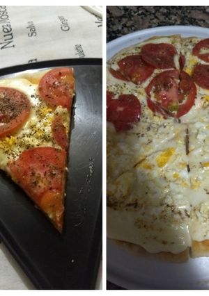 Una foto de Pizza casera