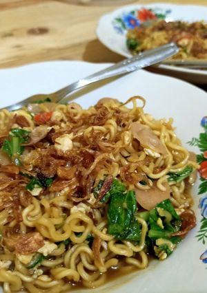Foto resep Mie Nyemek Indomie Goreng