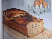 Une photo de gâteau banane