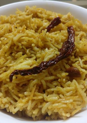 A picture of Tamarind Rice.