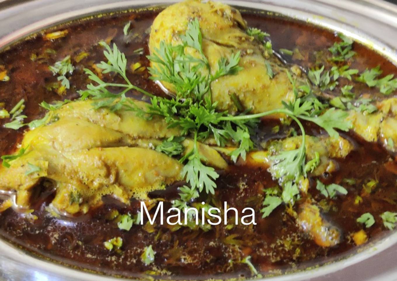 Kolhapuri Tambda Rassa(Kolhapuri Chicken Curry)