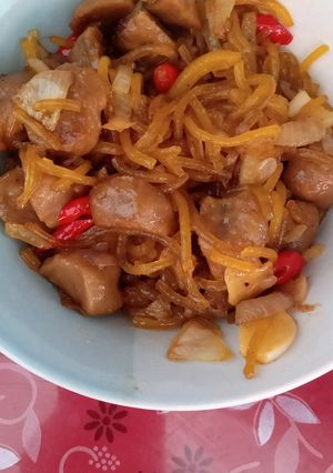 Foto resep Mie tayel, pemula
