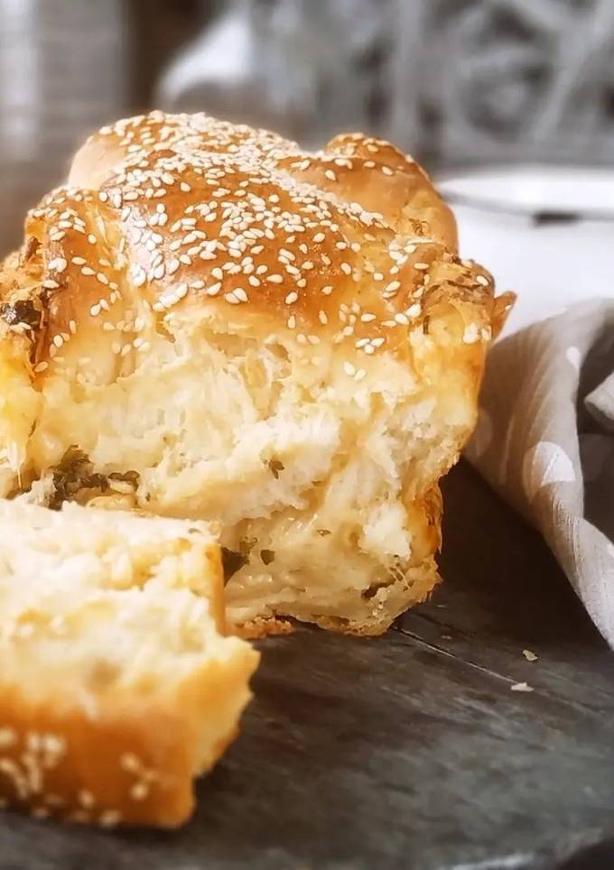 Хліб з часником та сиром