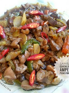 Foto resep Sambal Goreng Hati Ampela Pedas Manis