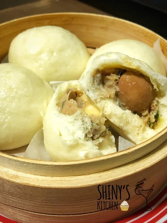 Langkah Gampang Membuat Resep Bakpao isi ayam jamur yang Bisa Manjain Lidah Anti Ribet, Lezat