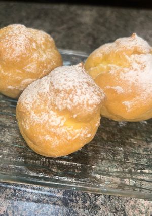 Una foto de Profiteroles