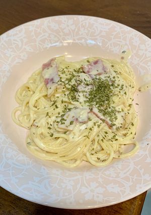 Foto resep Pork spaghetti carbonara