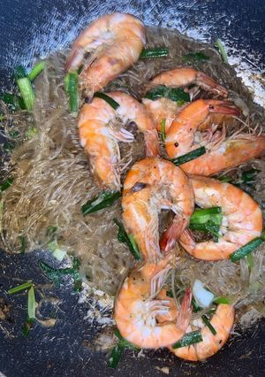 รูปของ กุ้งอบ วุ้นเส้น
