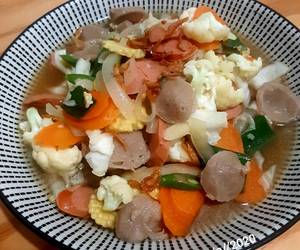 Resep Terbaik Cap Cay Kuah Mantul Banget