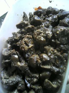 Una foto de Riñones con chiles