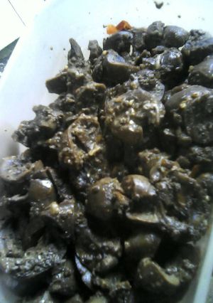 Una foto de Riñones con chiles