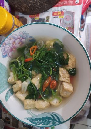 Foto resep Tumis Bayam Tahu (anti gagal)