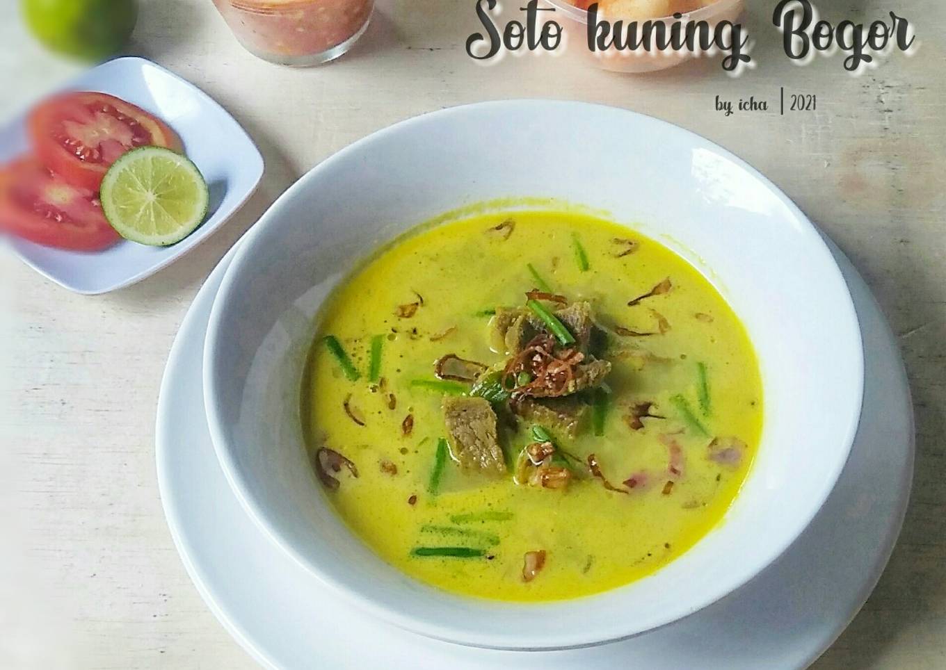 Soto kuning Bogor