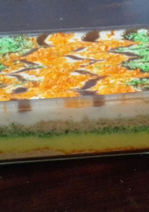 A picture of Mango coconut carpet delight.