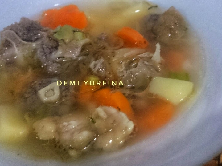 Cara Gampang Menyiapkan Resep Sop Buntut Sapi Anti Ribet, Menggugah Selera