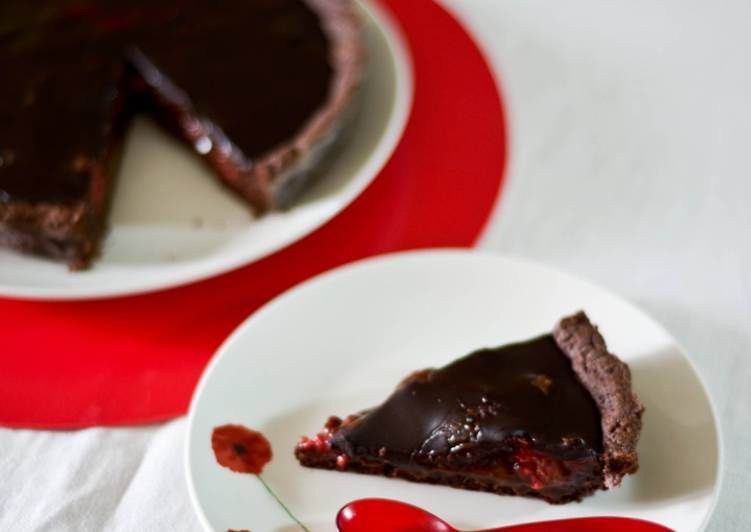 Easiest Way to Make Ultimate Crostata con lamponi e cioccolato