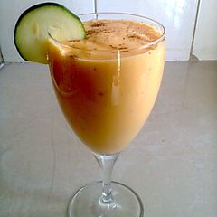 A picture of Mango Cinnamon Smoothie.