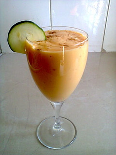 A picture of Mango Cinnamon Smoothie.