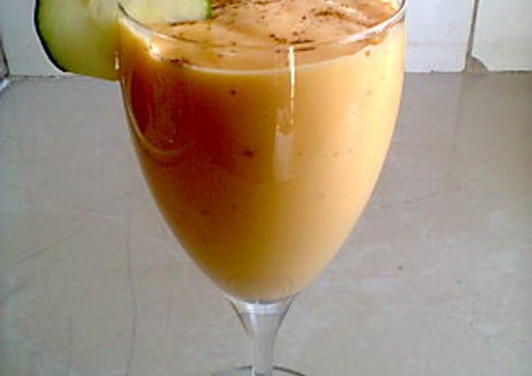 How to Prepare Speedy Mango Cinnamon Smoothie