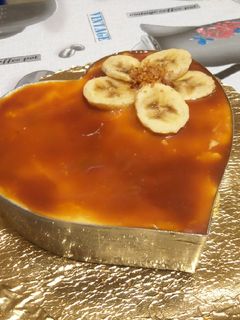 صورة لوصفة كيكة كراميل بدون فرن 😋
