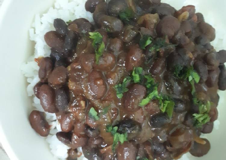 Simple Way to Prepare Quick Chilli Bean Curry # My staple food recipe contest #