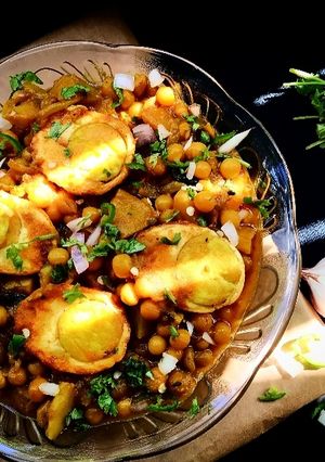 ডিম ঘুগনি রেসিপি (dim ghugni recipe in Bengali) রেসিপির প্রধান ছবি