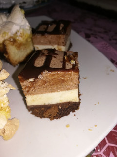 Una foto de Cheesecake cacao-yogurt😋