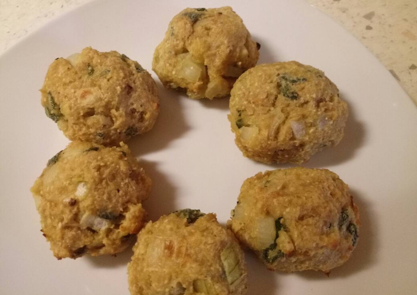Sage and onion stuffing balls alla Fluffy