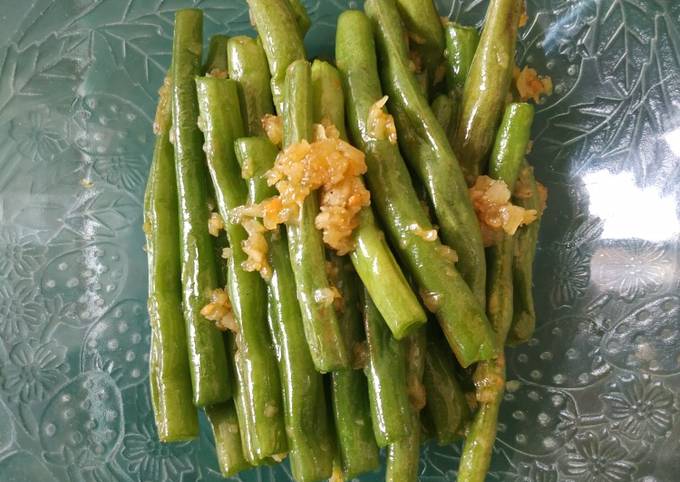 Resep: Tumis Buncis Bawang Putih Enak