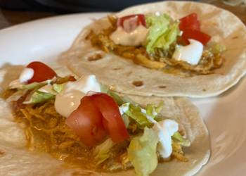 Easiest Way to Recipe Appetizing Slow cooker queso chicken tacos