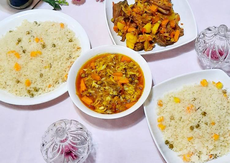 Burabisko with vegetable soup Burabisko with vegetable soup