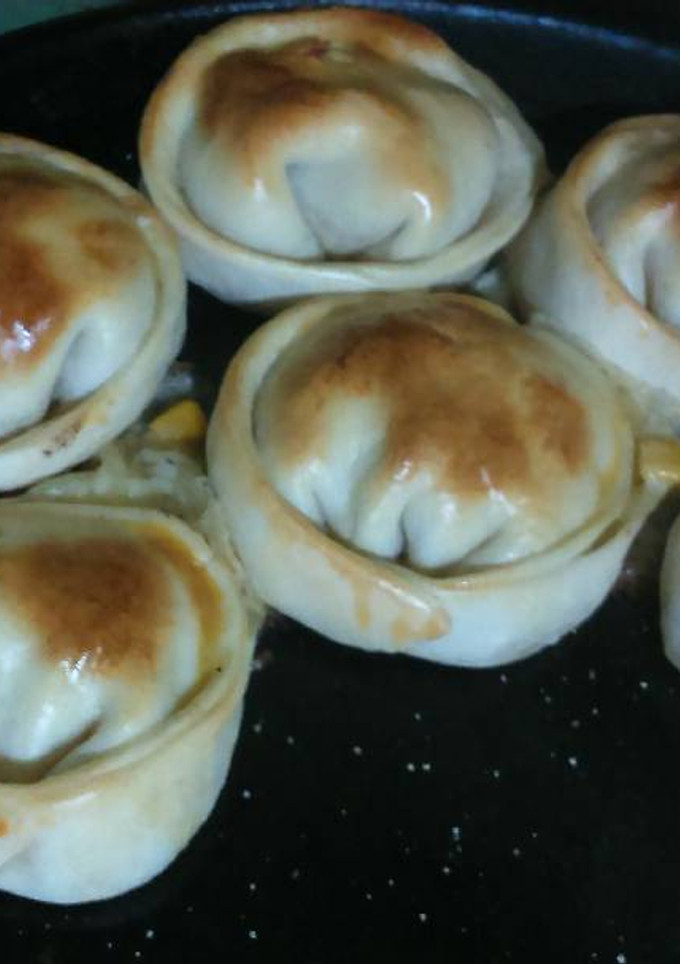 Una foto de Empanadas de muzzarella y choclo
