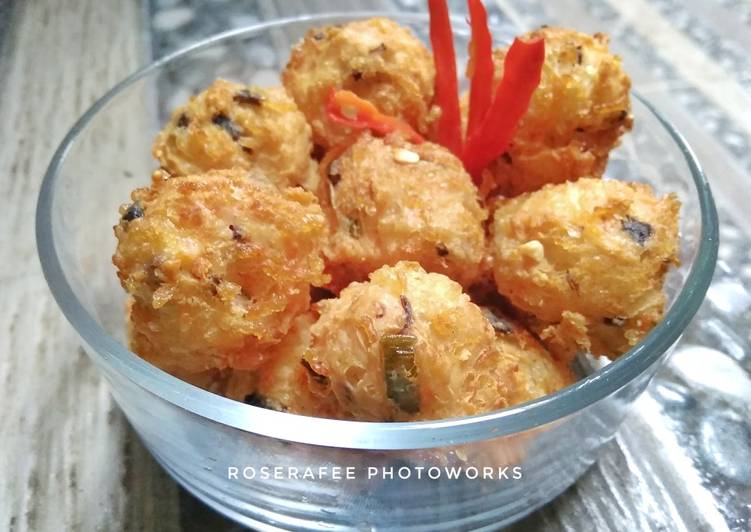 Langkah Mudah untuk Membuat 🌸 Bakso lohoa goreng Anti Gagal